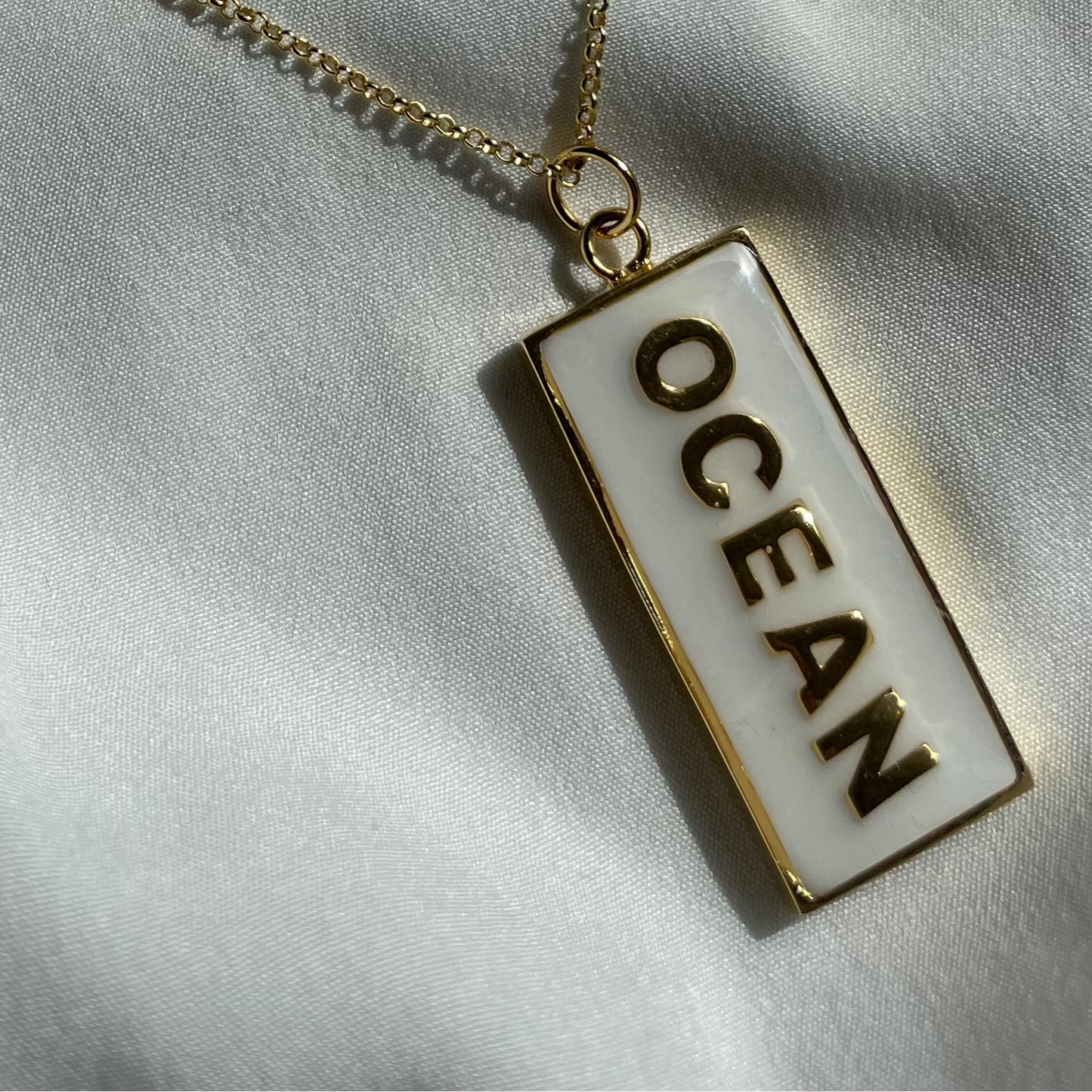 Statement Anhänger OCEAN Sky Blue & more