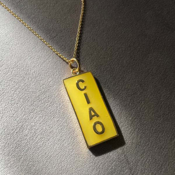 Statement Anhänger CIAO - Limoncello  & more