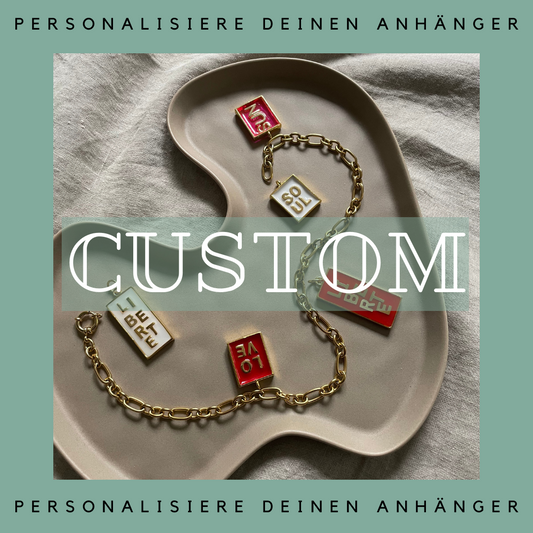 Custom - Anhänger SQUARE SMALL