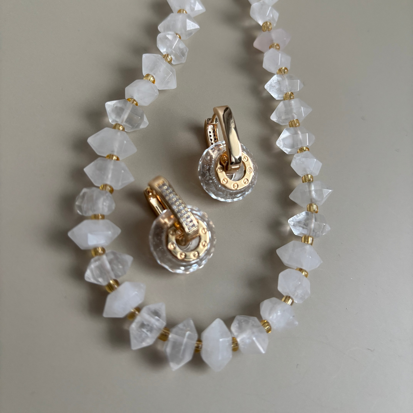 Collier Bergkristall Sparkle