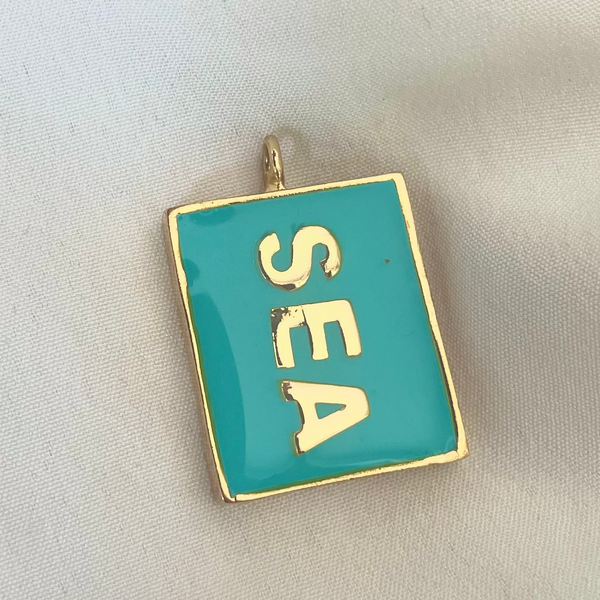Sample Sale  - B-WARE - Anhänger SEA türkis