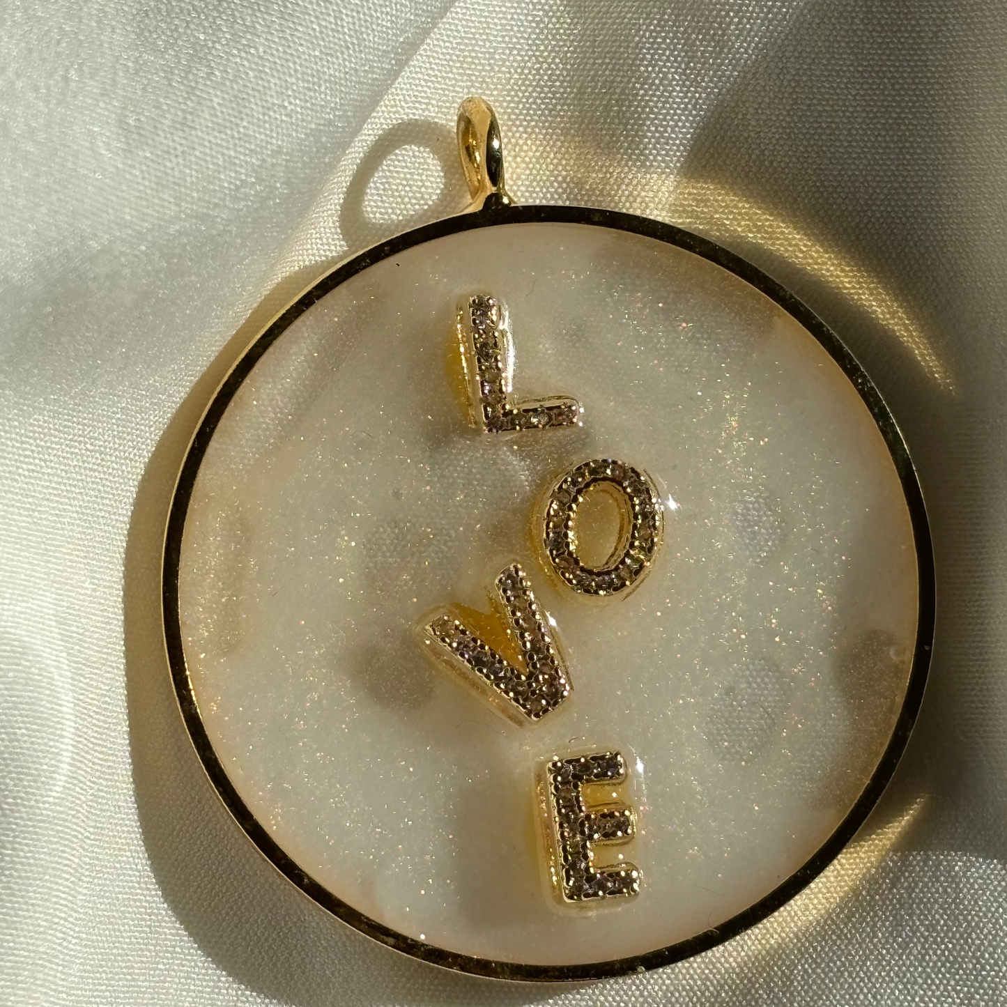 Statement Anhänger BIG ROUND LOVE