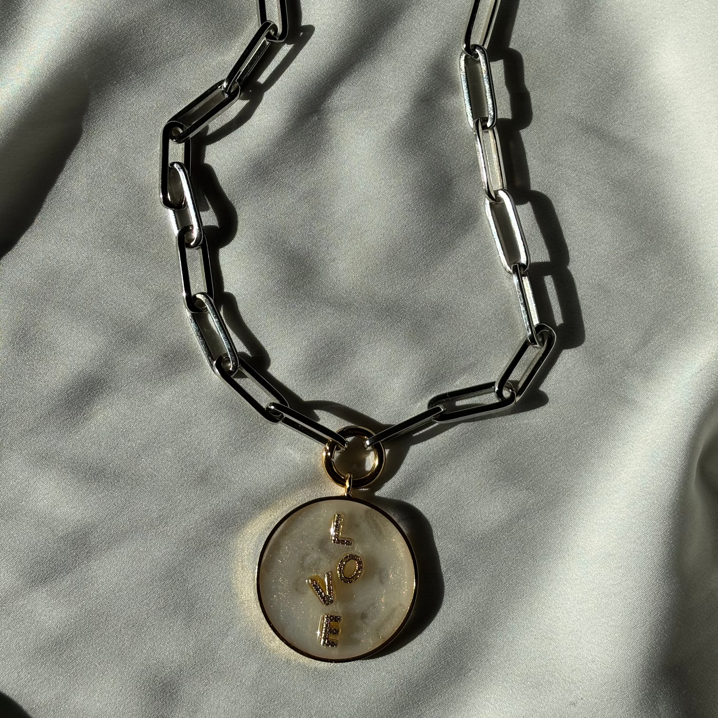 Collier FRAME mit Karabinerverschluss