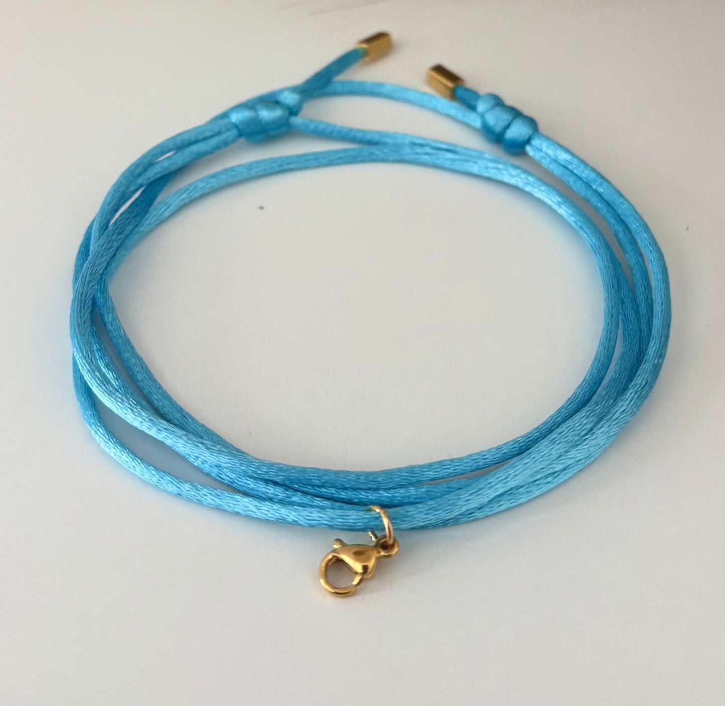 Kette Satin Multi-Colors mit Karabiner