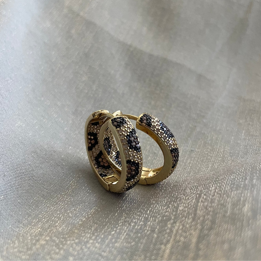 Ohrringe Creolen LEO LUX - Gold