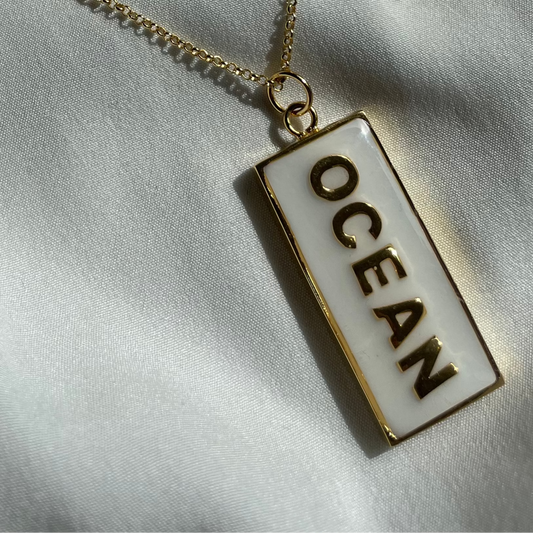 Statement Anhänger OCEAN