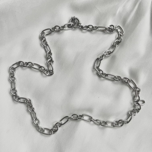 Collier BUBBLE SILBER mit Ringverschluss