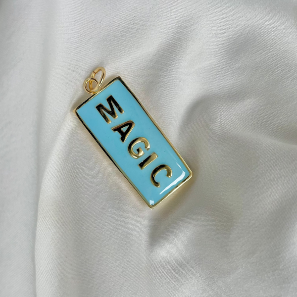 Statement Anhänger MAGIC - SKY BLUE