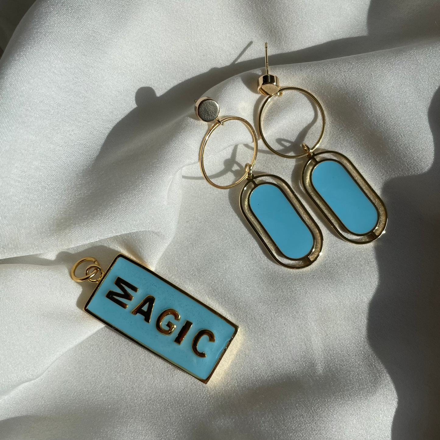 Statement Anhänger MAGIC - SKY BLUE