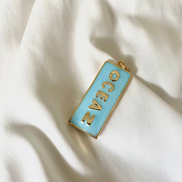 Sample Sale - Statement Anhänger OCEAN Sky Blue