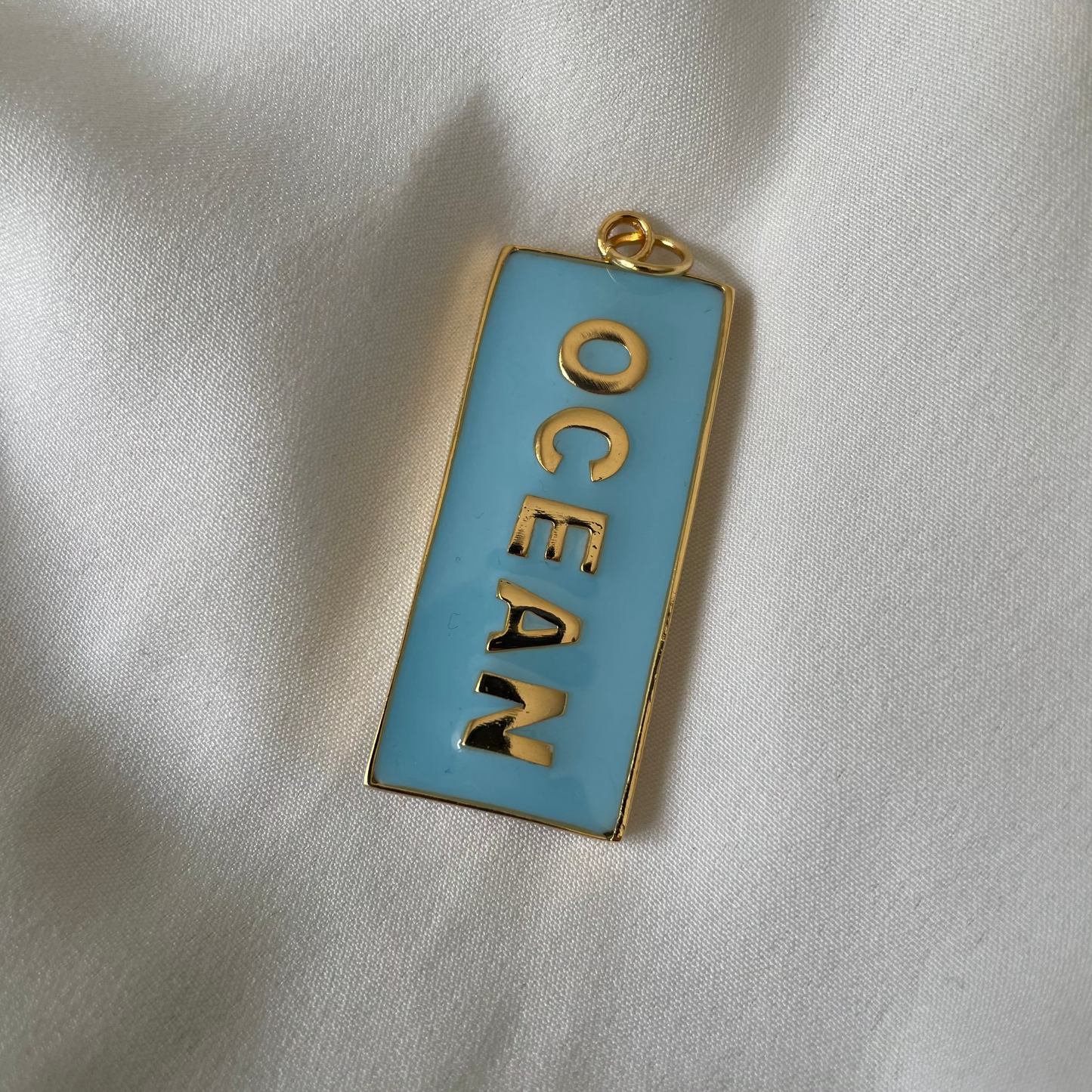 Statement Anhänger OCEAN Sky Blue & more