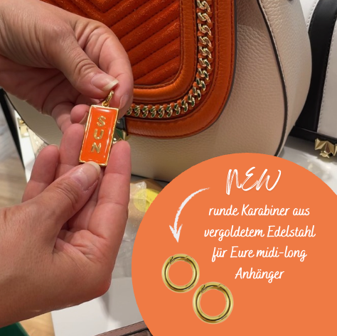 Anhänger GAME-CHANGER Karabiner Set gold/silber